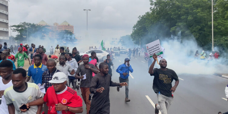 #FreeNnamdiKanu protest: ‘Journalists assaulted, lawyers detained’ – Amnesty criticises FG over human rights abuses