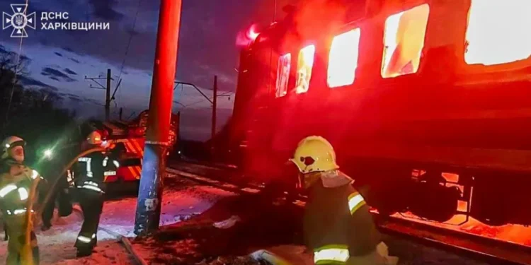 Zelensky condemns deadly Russian drone strike on passenger train