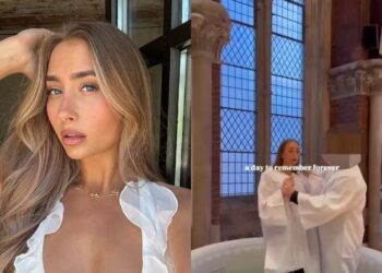 Adult content creator who slept with 1000 men in one day, baptised