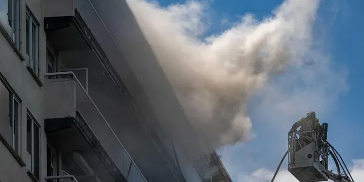 No fewer than five killed in fire at Antwerp apartment block