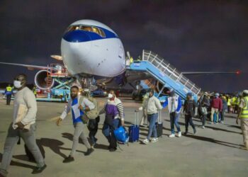 Fourth repatriation flight from South Africa lands in Lagos