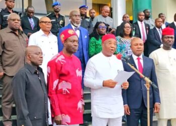 Gov Uzodimma says all five governors from south-east supporting re-election bid of Tinubu